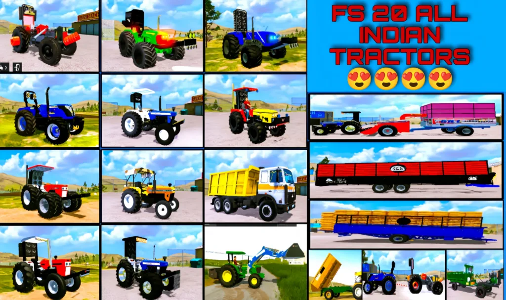 FS 20 Indian Tractor Mod